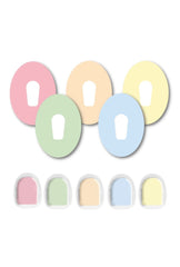 Mixed Pastel Patches Matching Set for Dexcom G6 diabetes CGMs and insulin pumps