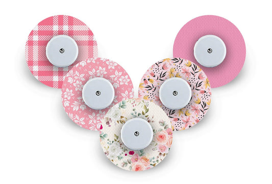 Mother's Day Patch Pack for Freestyle Libre 2 - 5 Pack diabetes supplies and insulin pumps