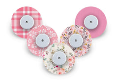 Mother's Day Patch Pack for Freestyle Libre 2 - 5 Pack diabetes supplies and insulin pumps