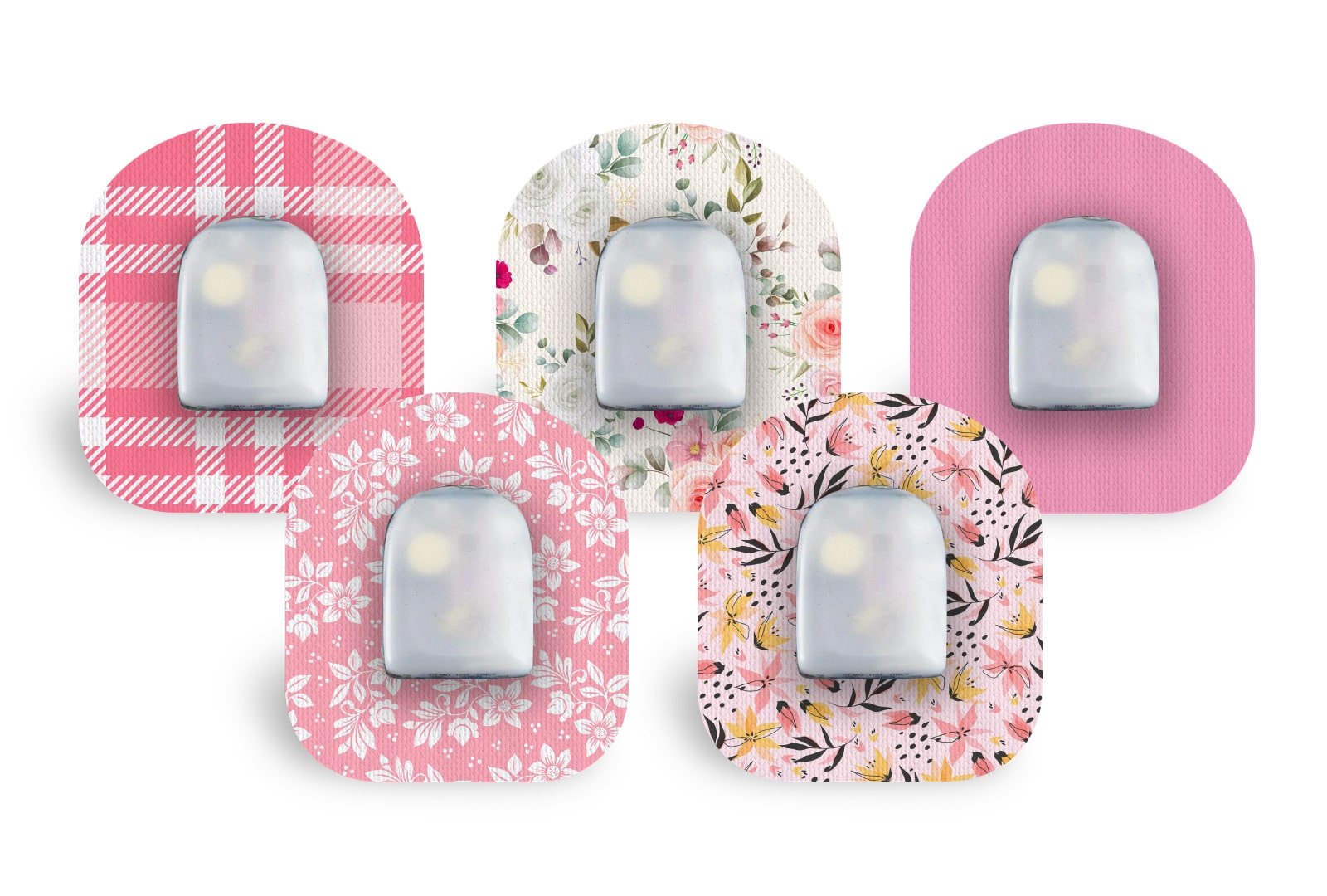 Mother's Day Patch Pack for Omnipod - 5 Pack diabetes supplies and insulin pumps