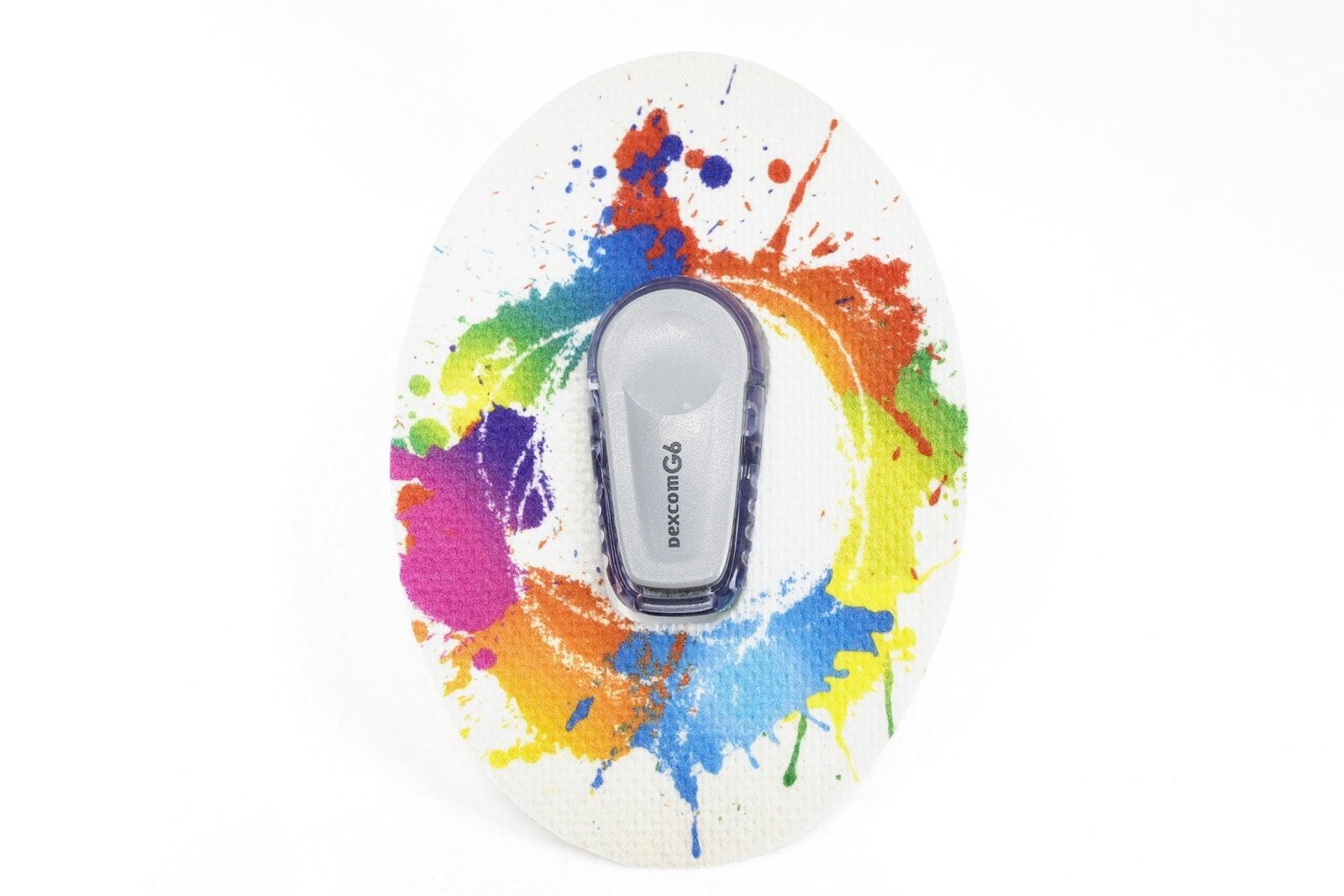 Paint Splash Patch - Dexcom G6 / One for Single diabetes CGMs and insulin pumps
