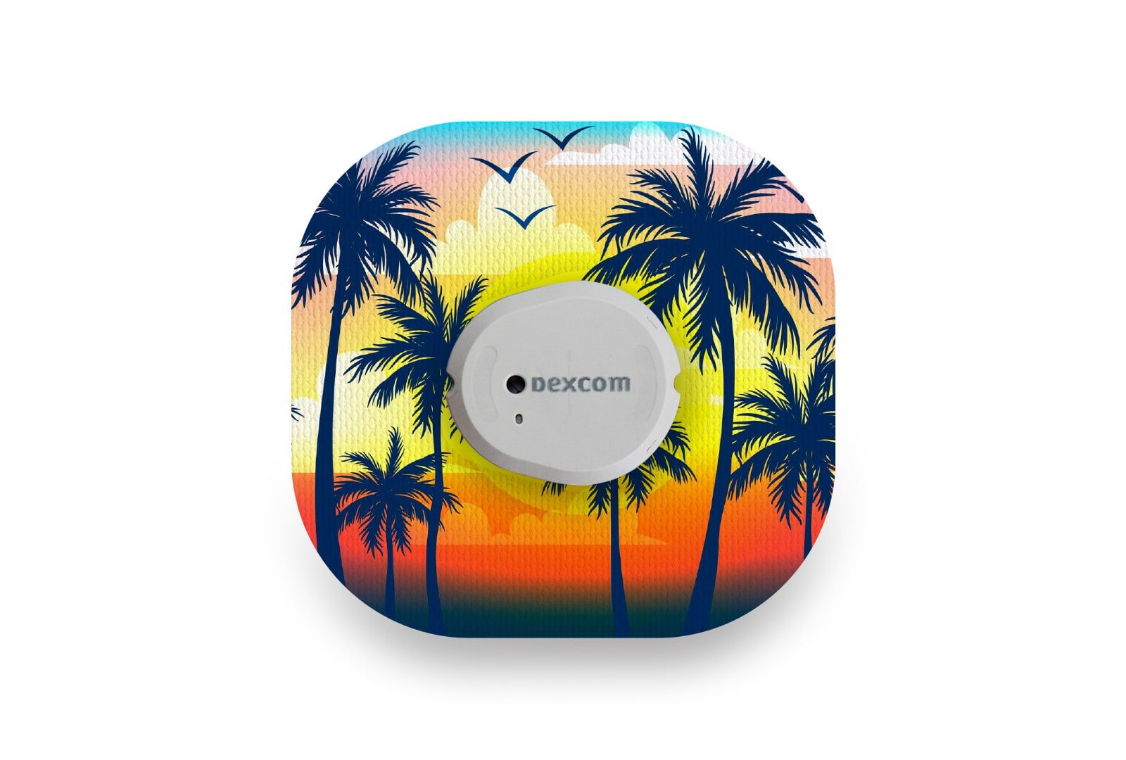 Palm Tree Patch for Dexcom G7 / One+ diabetes supplies and insulin pumps