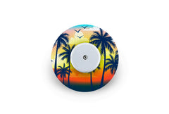 Palm Tree Patch for Freestyle Libre 2 diabetes supplies and insulin pumps