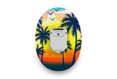 Palm Tree Patch for Glucomen Day diabetes supplies and insulin pumps