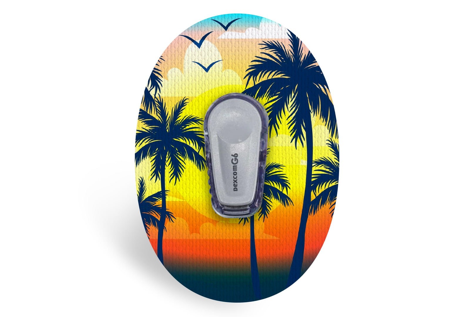 Palm Tree Patch for Dexcom G6 / One diabetes supplies and insulin pumps