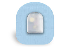 Pastel Blue Patch for Omnipod diabetes CGMs and insulin pumps