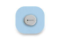Pastel Blue Patch for Dexcom G7 / One+ diabetes CGMs and insulin pumps