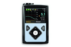 Pastel Blue Sticker - Medtronic Minimed 640g, 680g, 780g for diabetes CGMs and insulin pumps