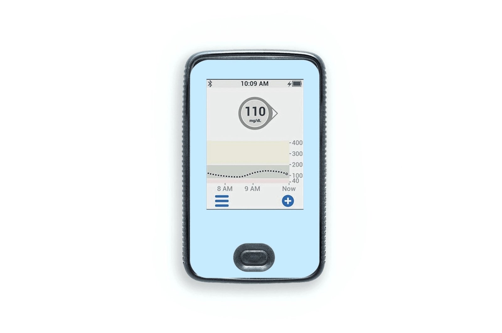 Pastel Blue Sticker for Dexcom G6 / One Receiver diabetes CGMs and insulin pumps
