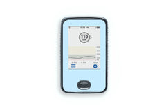 Pastel Blue Sticker for Dexcom G6 / One Receiver diabetes CGMs and insulin pumps