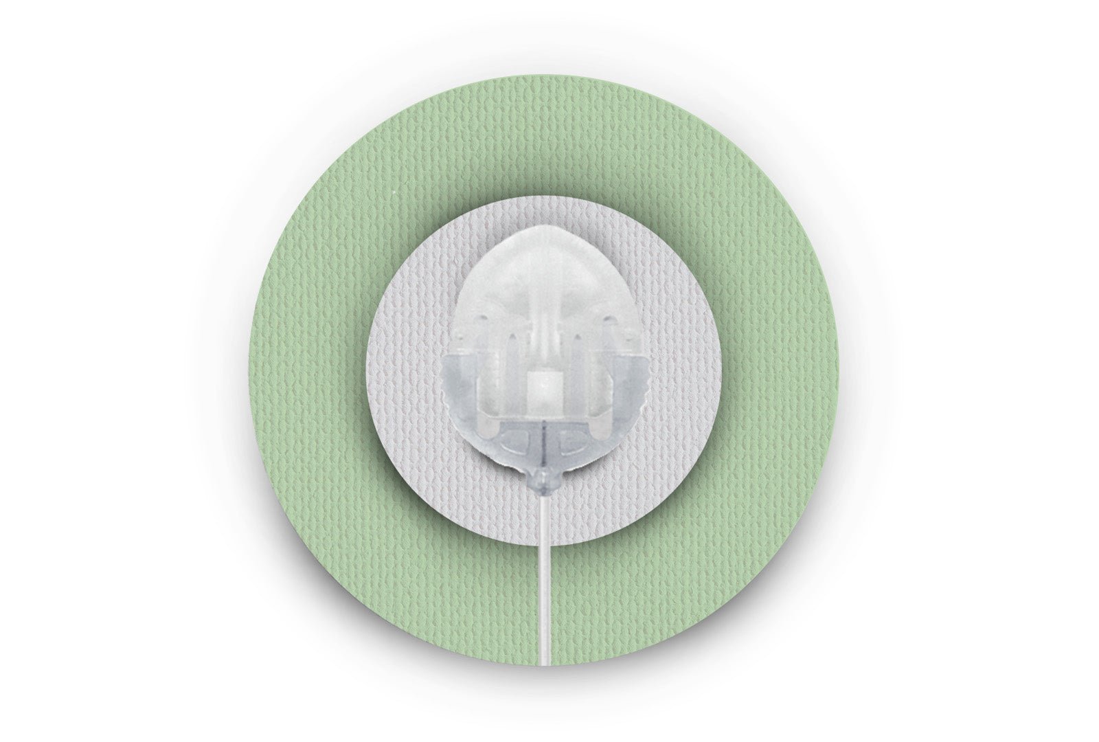 Pastel Green Patch for Infusion Site diabetes CGMs and insulin pumps