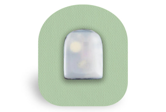 Pastel Green Patch - Omnipod for Single diabetes CGMs and insulin pumps