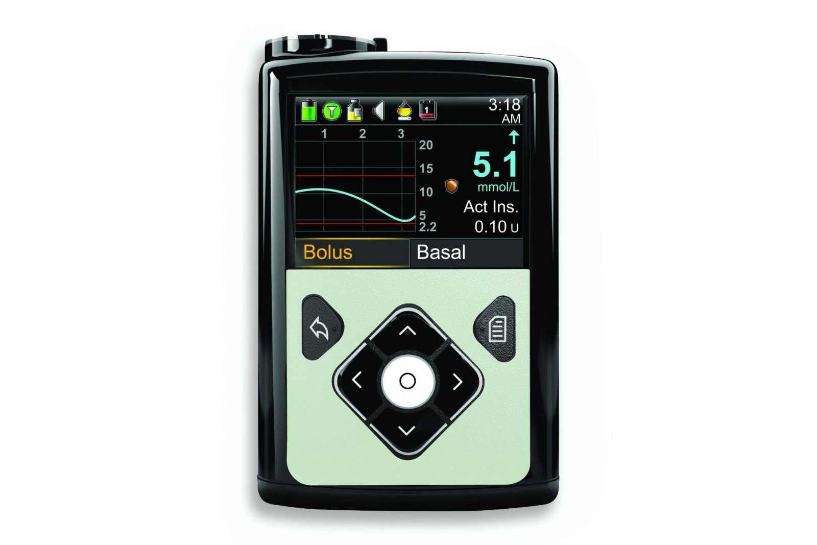 Pastel Green Sticker - Medtronic Minimed 640g, 680g, 780g for diabetes CGMs and insulin pumps
