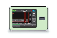 Pastel Green Sticker - T-Slim for diabetes CGMs and insulin pumps