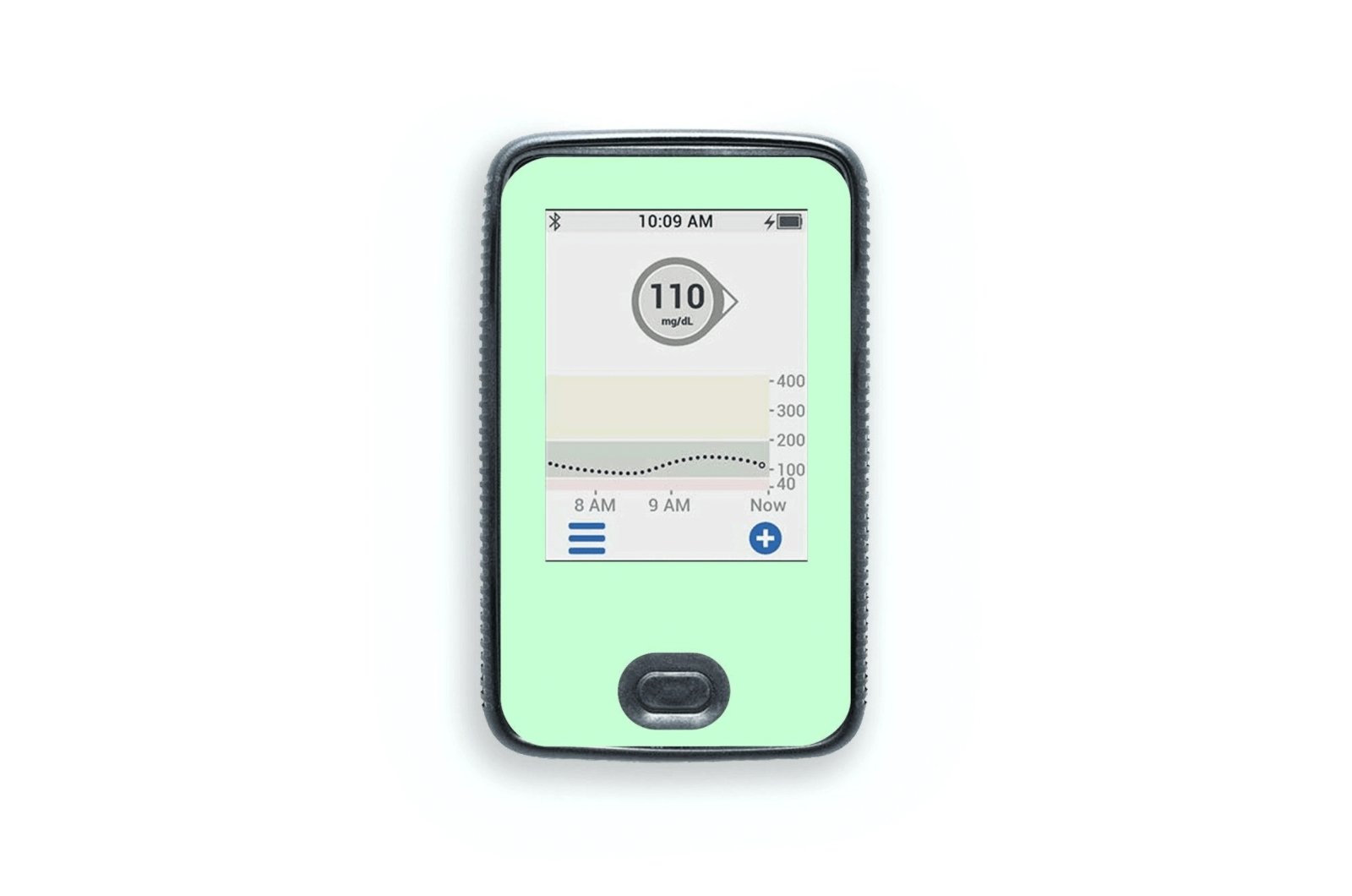 Pastel Green Sticker for Dexcom G6 / One Receiver diabetes CGMs and insulin pumps