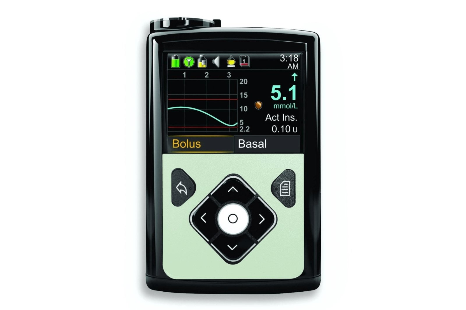 Pastel Green Sticker for Medtronic Minimed 640g, 680g, 780g diabetes CGMs and insulin pumps