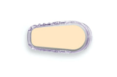 Pastel Orange Sticker for Dexcom G6 / One Sensor diabetes CGMs and insulin pumps