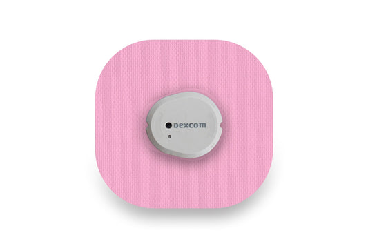 Pastel Pink Patch - Dexcom G7 / One+ for Single diabetes CGMs and insulin pumps