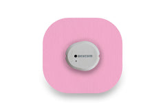 Pastel Pink Patch for Dexcom G7 / One+ diabetes CGMs and insulin pumps