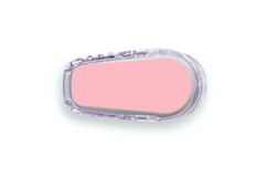 Pastel Red Sticker - Dexcom G6 / One Sensor for diabetes CGMs and insulin pumps