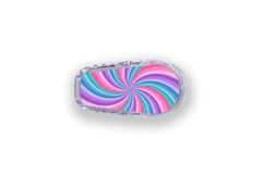 Pastel Swirl Sticker for Dexcom G6 / One Sensor diabetes supplies and insulin pumps