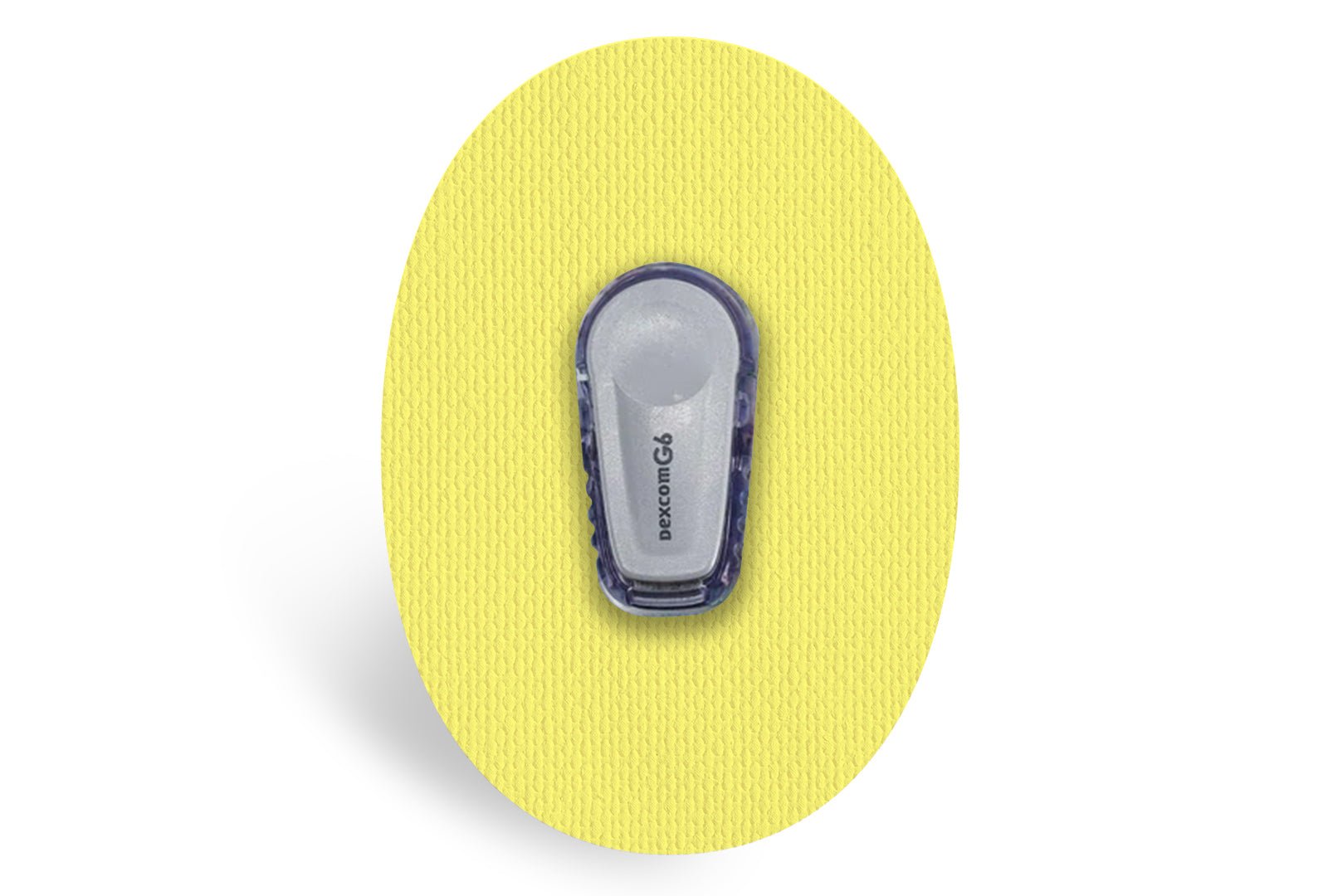 Pastel Yellow Patch for Dexcom G6 / One diabetes CGMs and insulin pumps