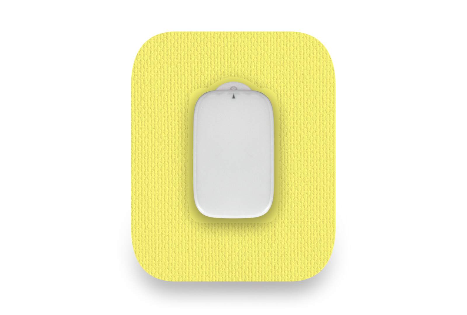 Pastel Yellow Patch for Medtrum CGM diabetes CGMs and insulin pumps