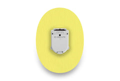 Pastel Yellow Patch - Glucomen Day for Single diabetes CGMs and insulin pumps
