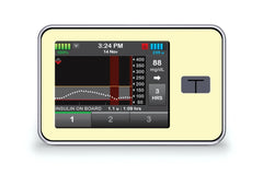Pastel Yellow Sticker for T:Slim X2 diabetes CGMs and insulin pumps