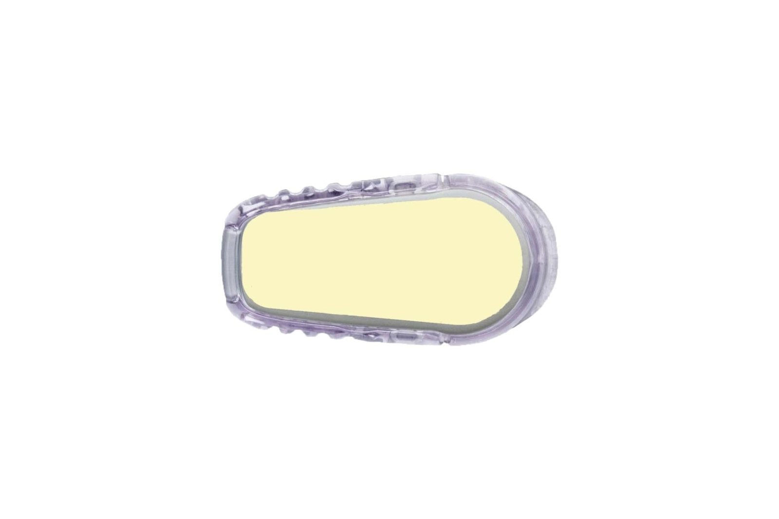 Pastel Yellow Sticker for Dexcom G6 / One Sensor diabetes CGMs and insulin pumps
