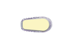 Pastel Yellow Sticker for Dexcom G6 / One Sensor diabetes CGMs and insulin pumps