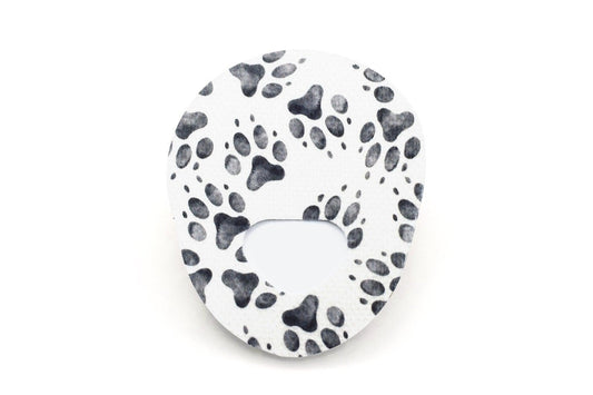 Paw Print Patch - Guardian Enlite for Single diabetes CGMs and insulin pumps
