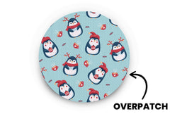 Penguins Patch for Freestyle Libre 3 diabetes CGMs and insulin pumps