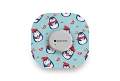 Penguins Patch for Dexcom G7 / One+ diabetes CGMs and insulin pumps