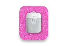 Pink Glitter Patch for Medtrum Pump diabetes supplies and insulin pumps