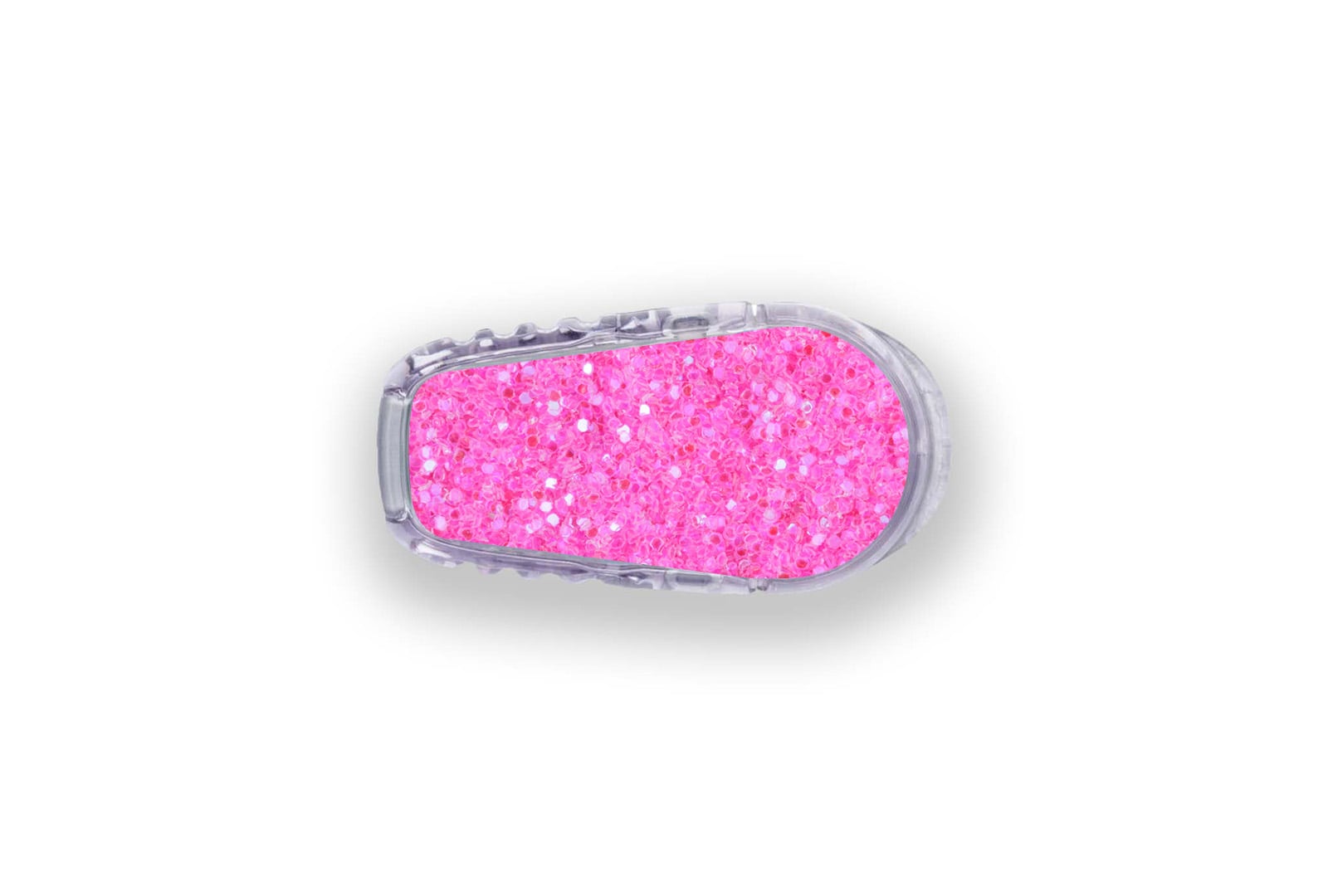 Pink Glitter Sticker - Dexcom G6 / One Sensor for diabetes supplies and insulin pumps