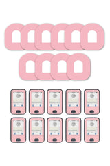 Pink Pastel Patches Matching Set for Omnipod diabetes CGMs and insulin pumps
