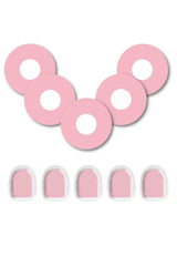 Pink Pastel Patches Matching Set for Freestyle Libre diabetes CGMs and insulin pumps