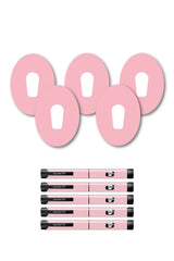 Pink Pastel Patches Matching Set for Dexcom G6 diabetes CGMs and insulin pumps