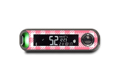Pink Plaid Sticker for Novopen 4, 5, 6, or Echo diabetes supplies and insulin pumps