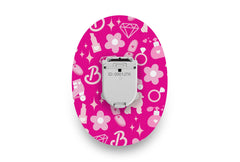 Pink Power Patch for Glucomen Day diabetes supplies and insulin pumps