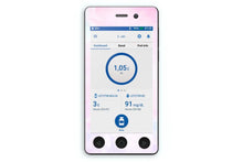  Pink Sky Sticker - Omnipod Dash PDM for diabetes CGMs and insulin pumps