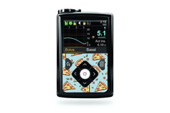 Pizza Sticker for Medtronic Minimed 640g, 680g, 780g diabetes CGMs and insulin pumps
