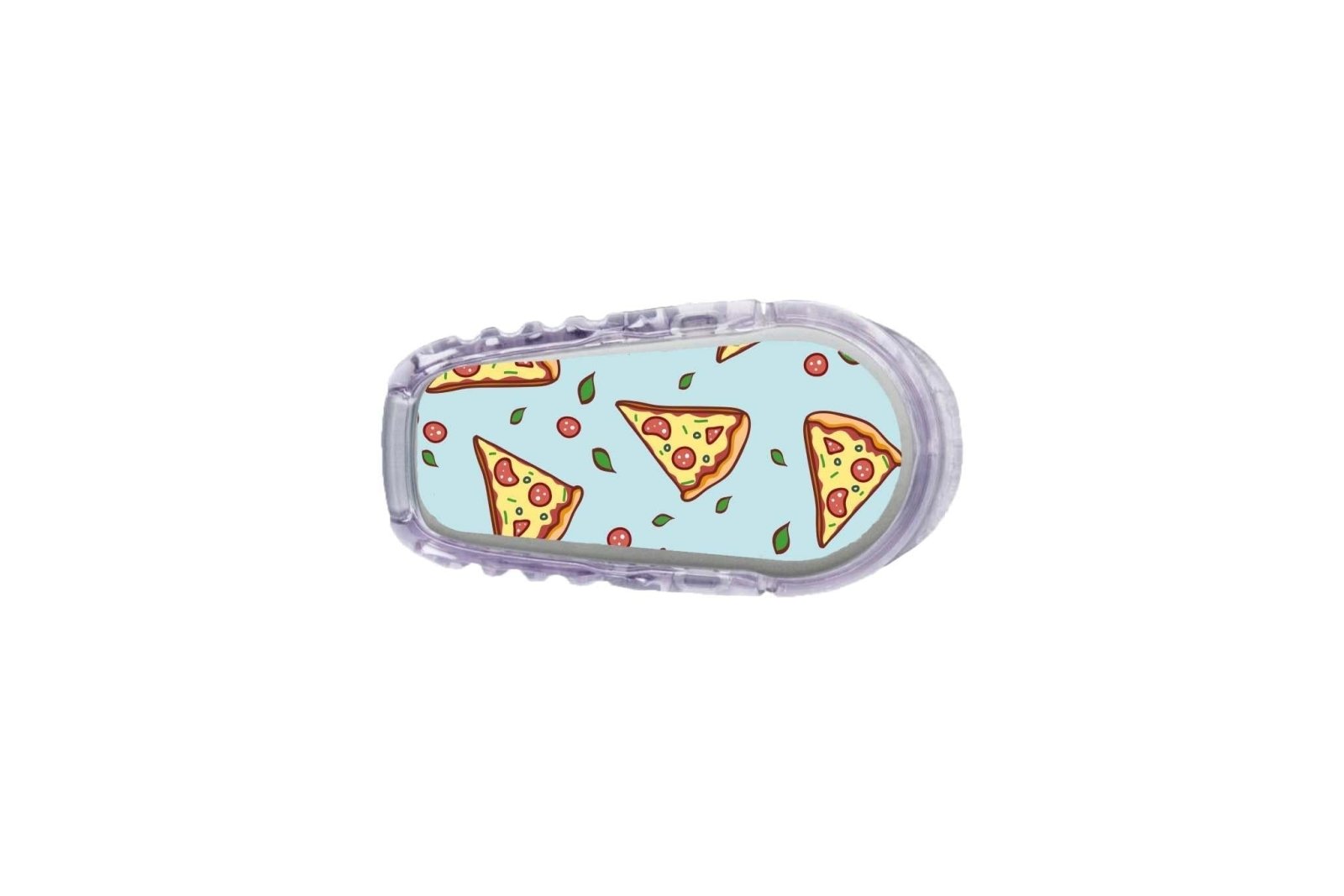 Pizza Sticker for Dexcom G6 / One Sensor diabetes CGMs and insulin pumps