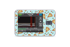 Pizza Sticker for T:Slim X2 diabetes CGMs and insulin pumps