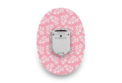Pretty in Pink Patch for Glucomen Day diabetes CGMs and insulin pumps