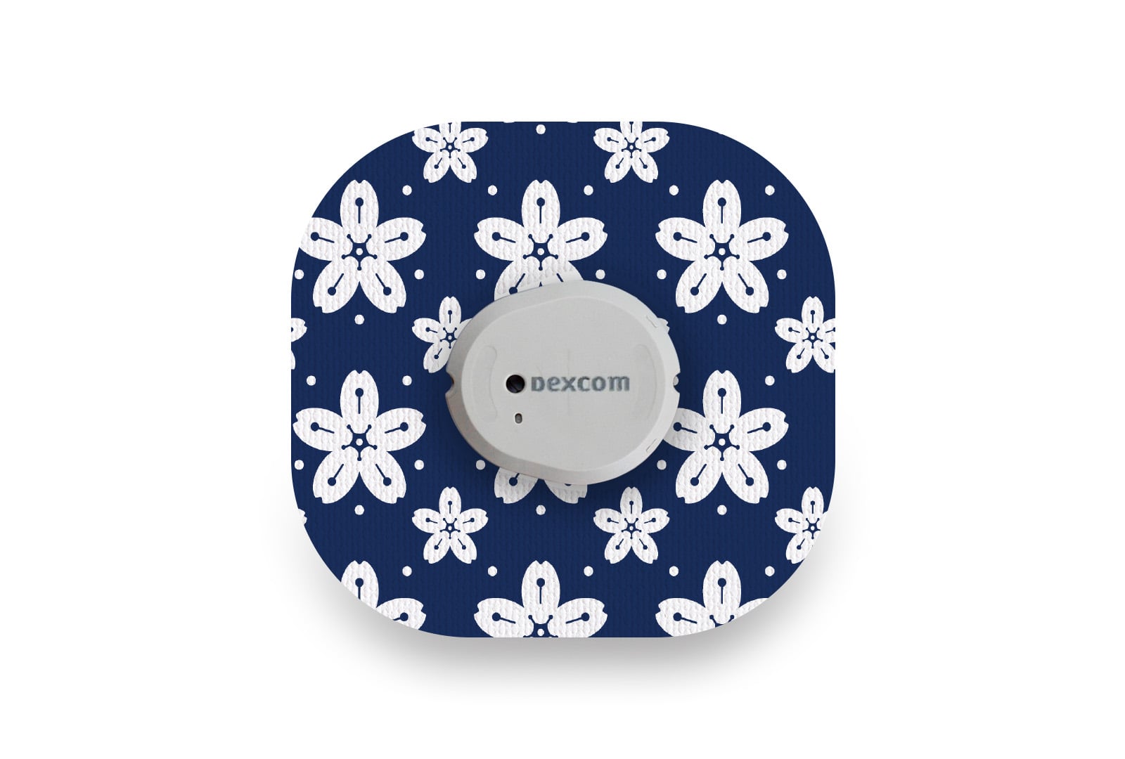 Pretty Little Flowers Patch for Dexcom G7 / One+ diabetes CGMs and insulin pumps