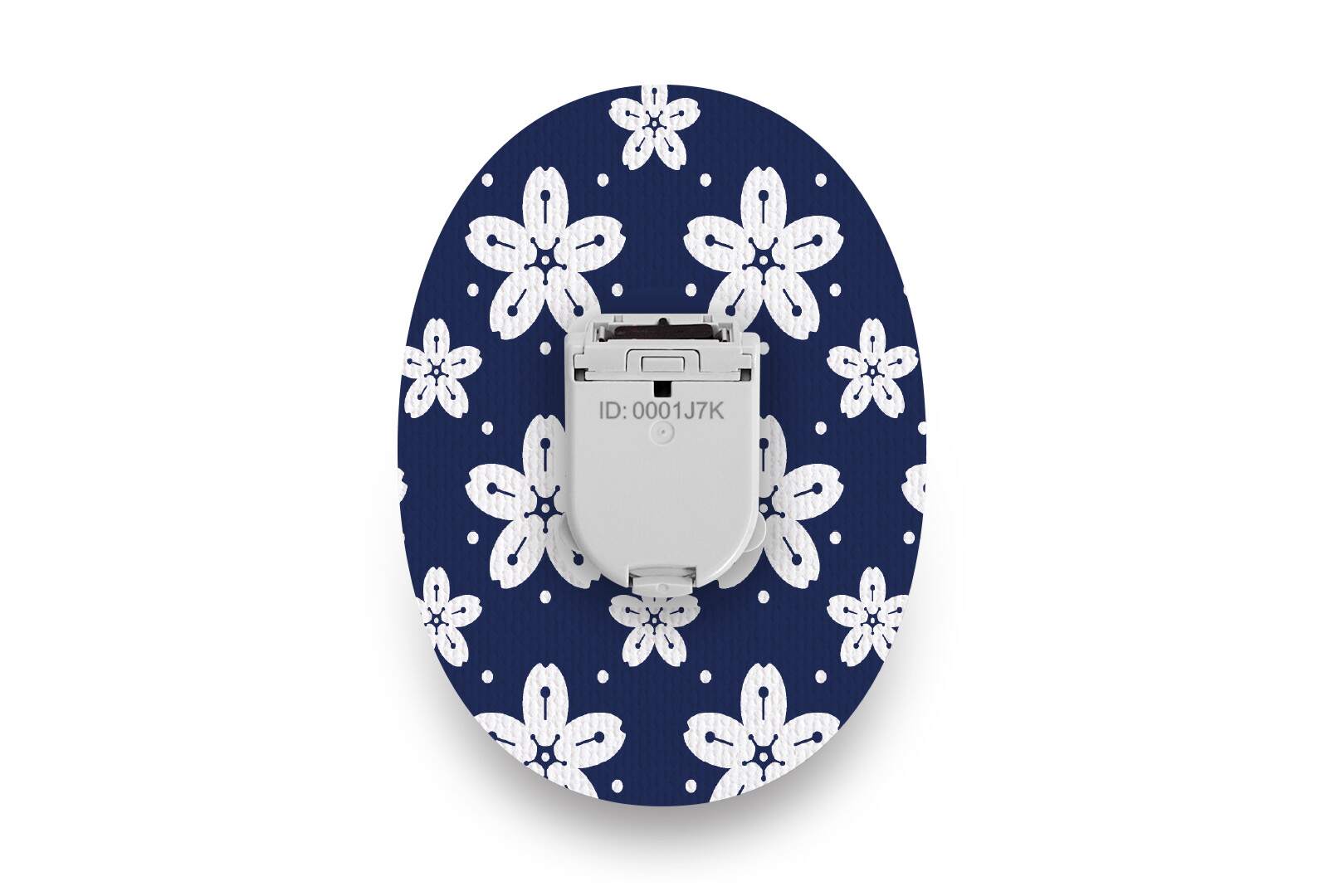 Pretty Little Flowers Patch - Glucomen Day for Single diabetes CGMs and insulin pumps