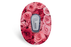Pretty Pink Rose Patch for Dexcom G6 / One diabetes CGMs and insulin pumps