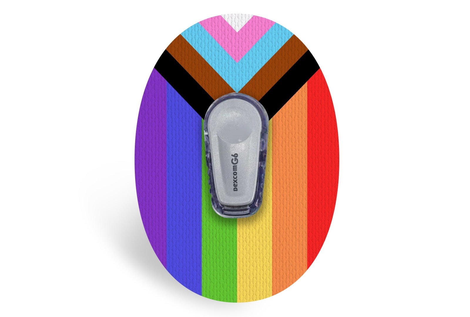 Pride Progression Patch for Dexcom G6 / One diabetes CGMs and insulin pumps